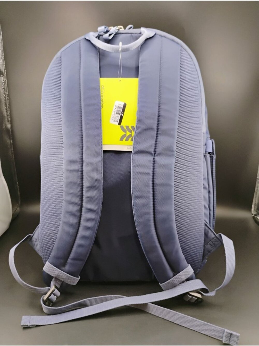 All In Motion Lightweight Blue Backpack With Gold Interior - Picture 2 of 10